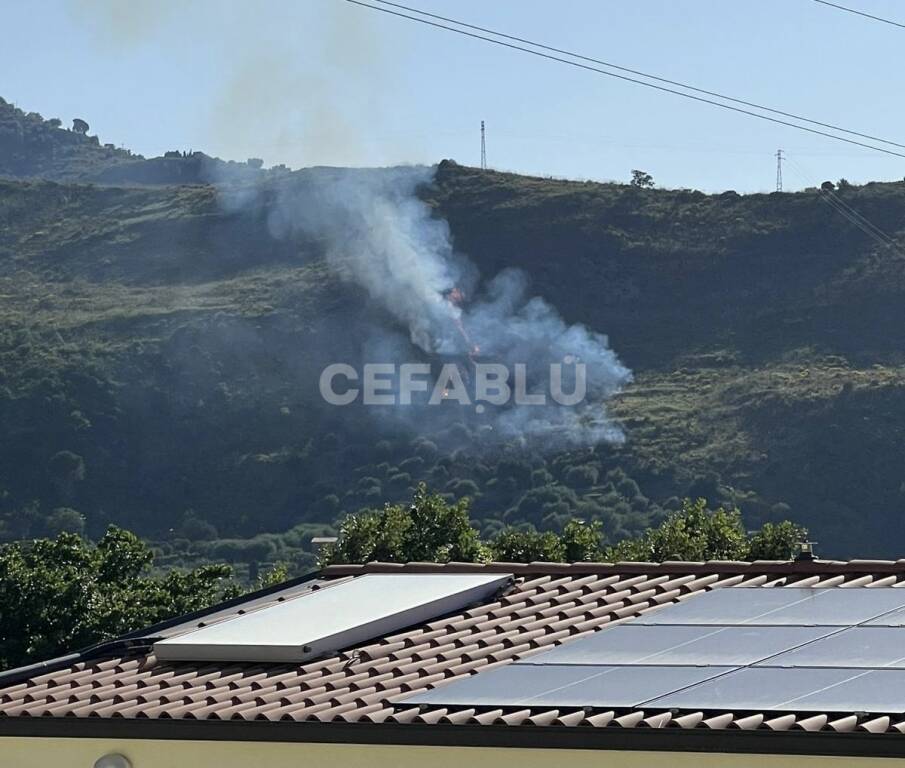 Incendio Cefalù 