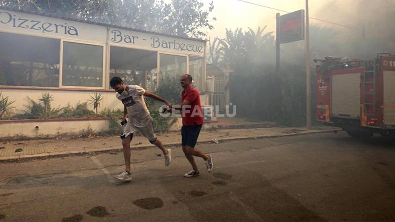 incendio 2016 a Cefalù