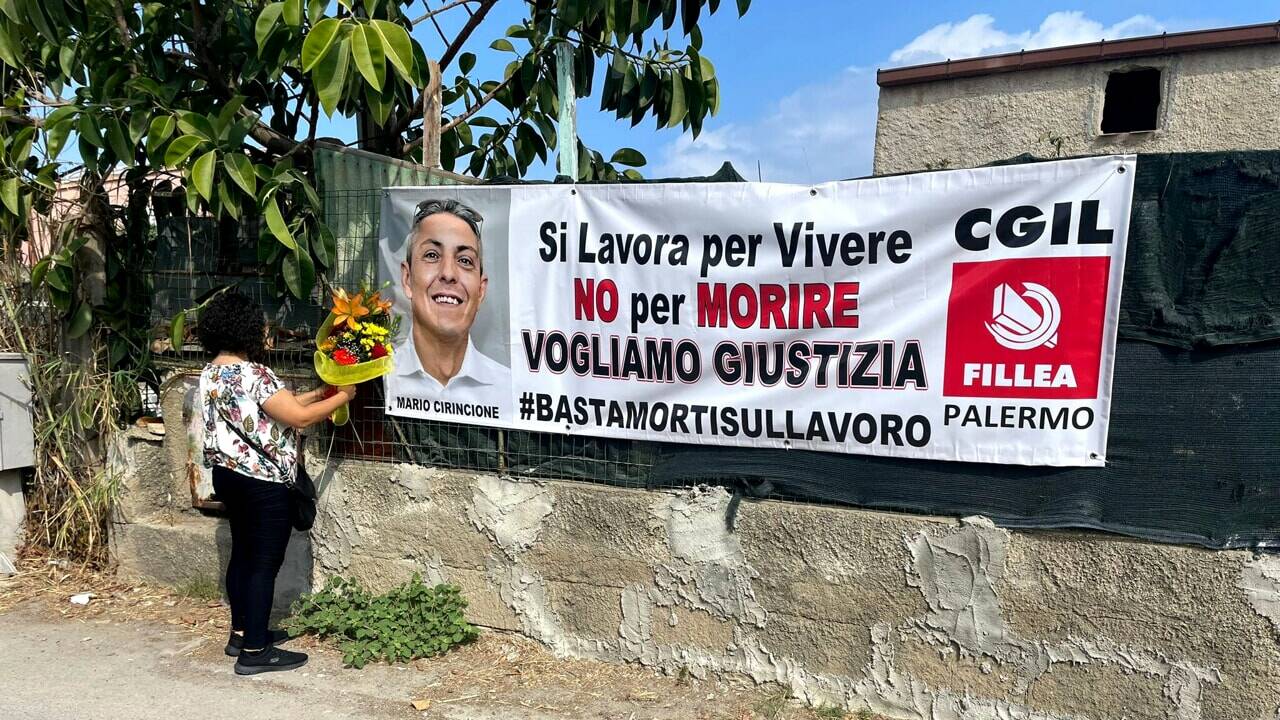 Mario Cirincione manifestazione