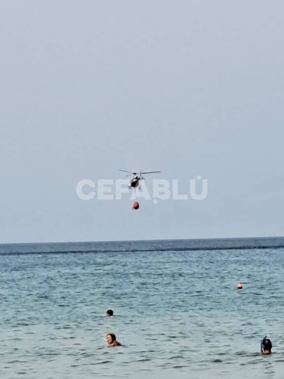 Elicottero incendio Cefalù