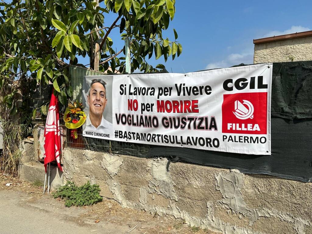 Morti lavoro Cgil