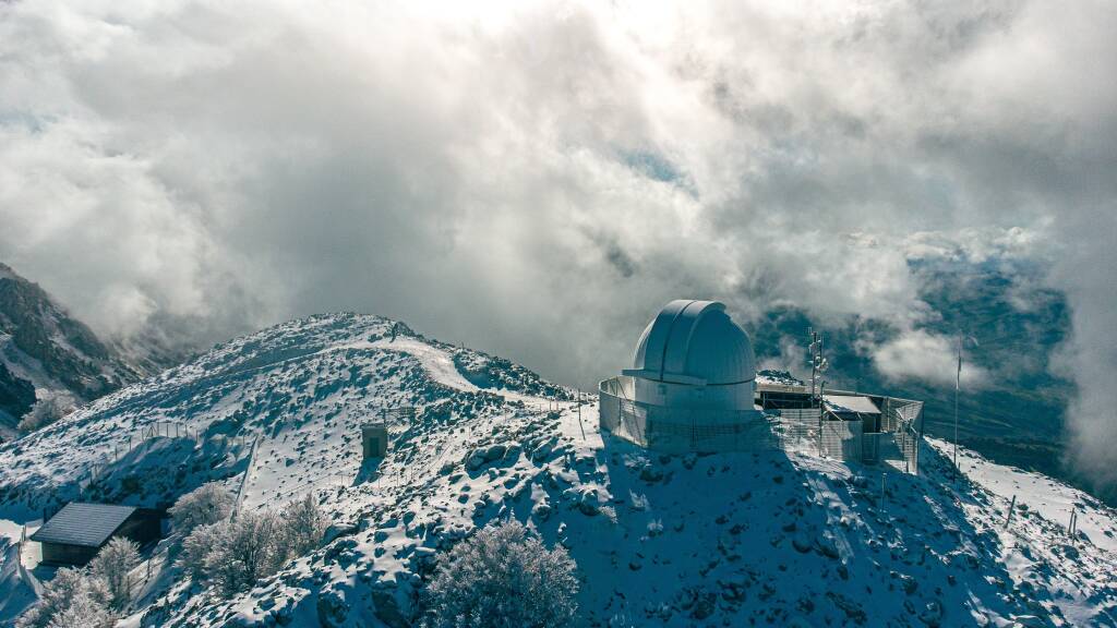 Telescopio Flyeye osservatorio mufara